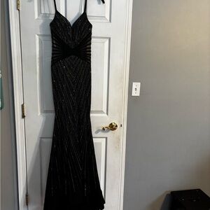 Elegant Black Evening Gown